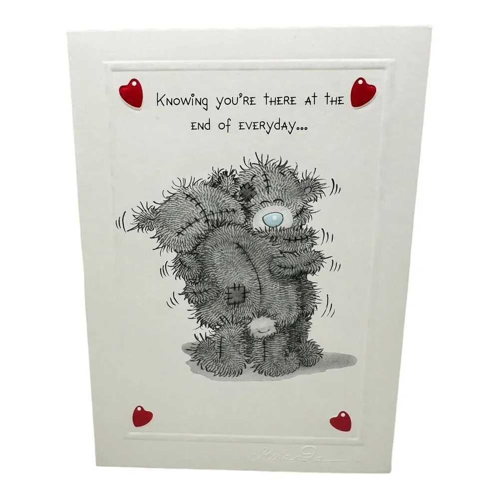 Carte‎ Blanche Me To You Greeting Card Friendship Teddy Bears Hugging